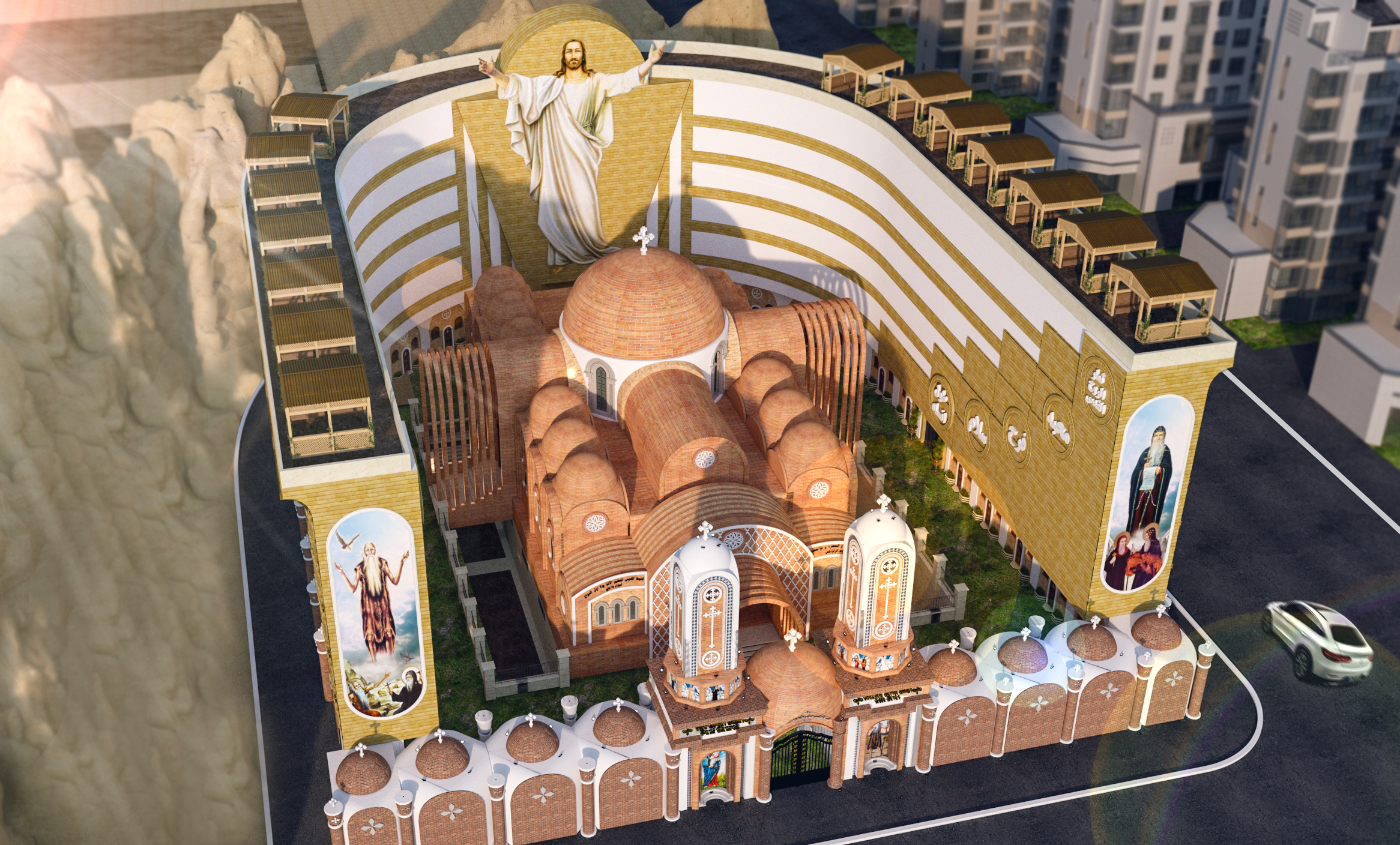 Andrew Athanasius Design a church in Egypt 