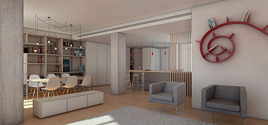 Carlos Burgos Martínez architectural 3D rendering showcase