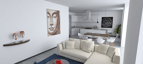 felipegoni 3D architectural visualization project