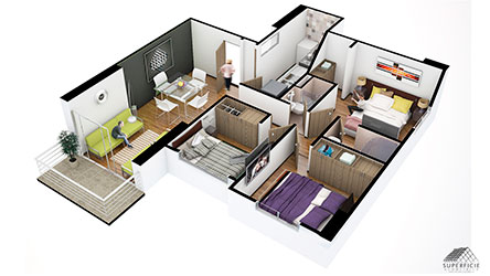 Columbia 3D visualization project