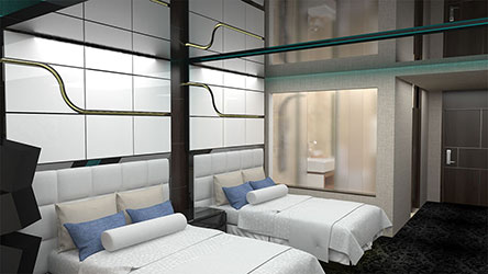 Alfred Venegas interior design rendering project