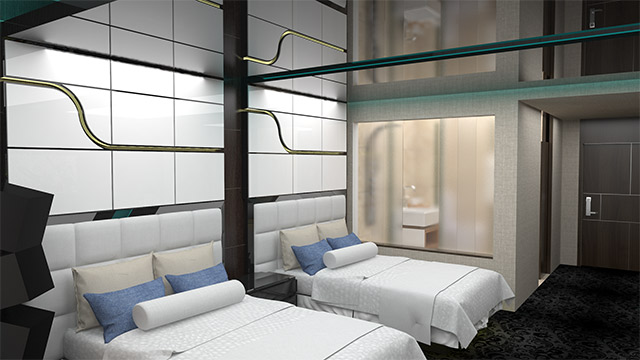 Alfred Venegas interior design rendering project