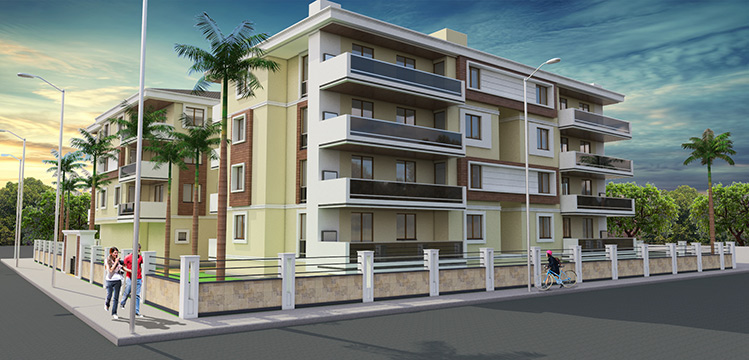 özgür söylemez 3D architectural rendering scene