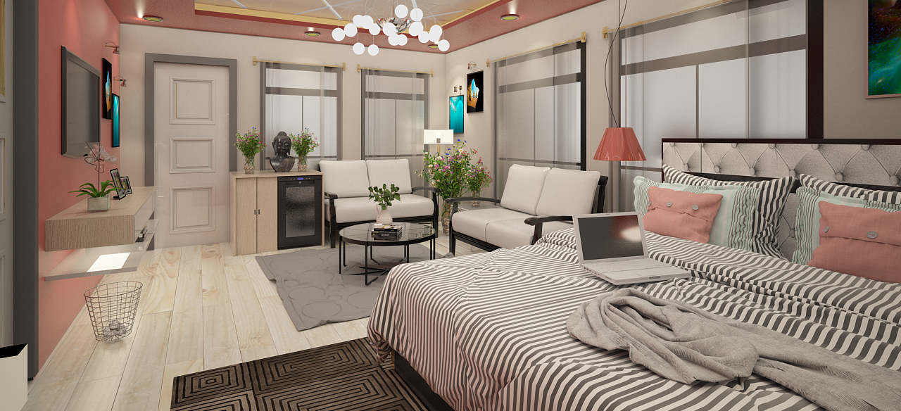 Chetan Mehta 3D architectural visualization project