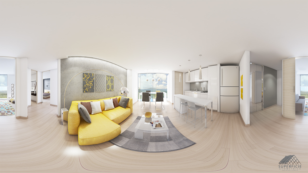 Columbia 3D rendering showcase