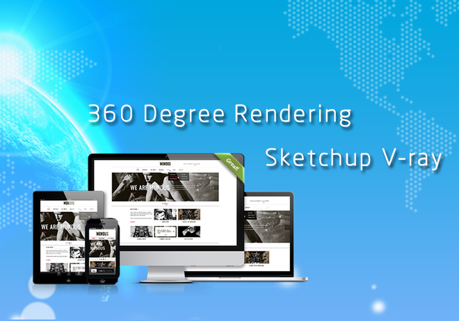 360 Degree Rendering Sketchup V-ray