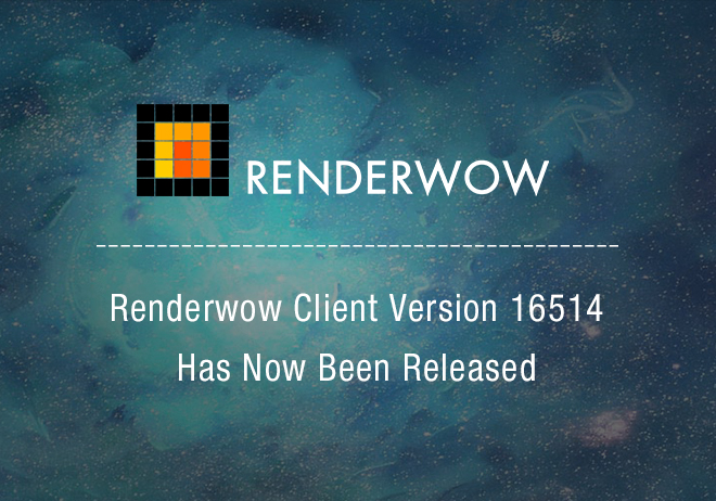 Renderwow Client Version 16514 Has Now Been Released