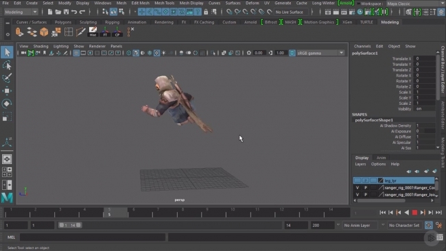 Maya Character Animation Production Skills