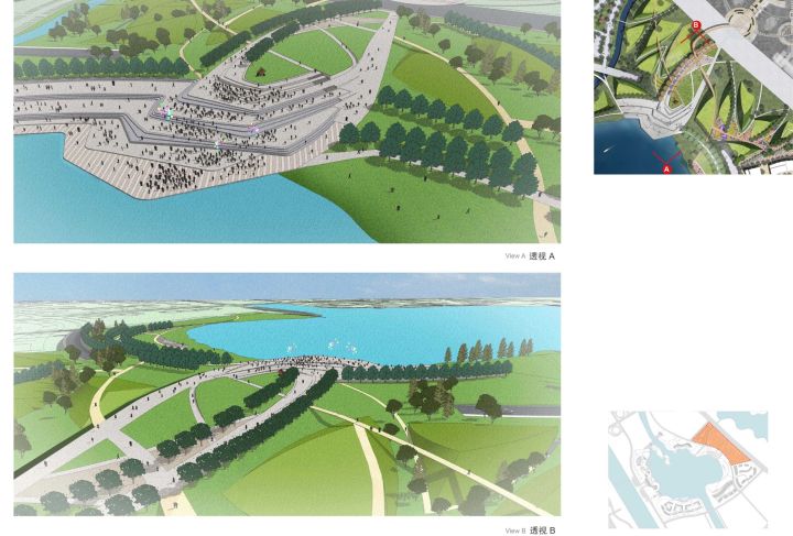 In The Process of Making Landscape Effect Maps,what Principles to Follow in Choosing The Right Angle？