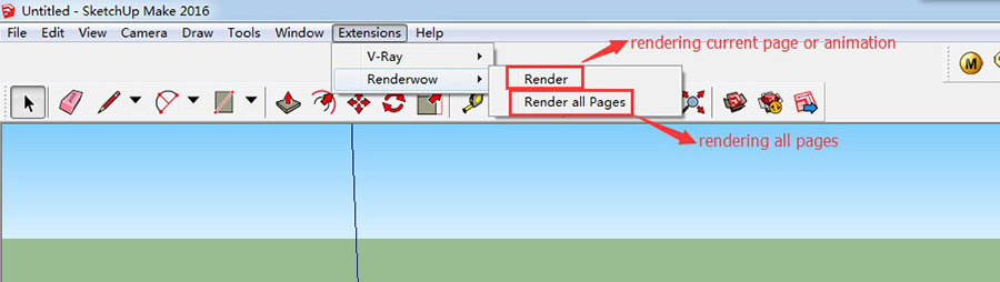 Renderwow SketchUp cloud rendering Guide