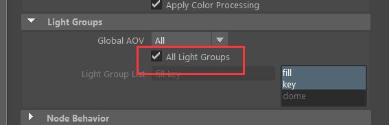 All Light Groups