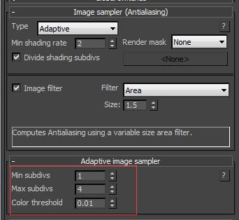 Image sampler (anti-aliasing)