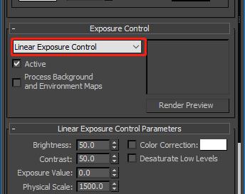 Linear Exposure Control