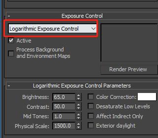  Logarithmic Exposure Control